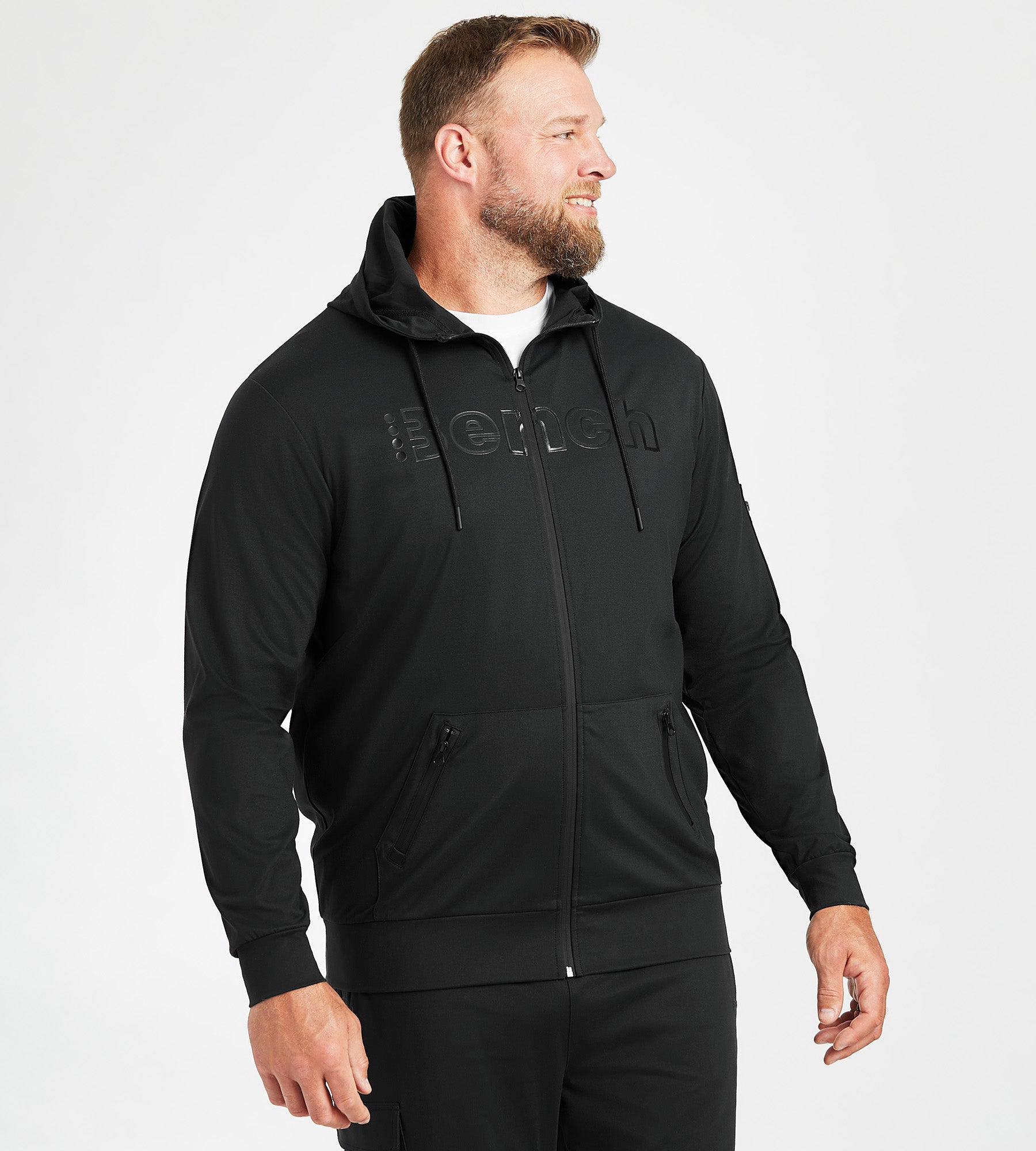 Neo-Lux Full Zip Hoodie – George Richards Big & Tall