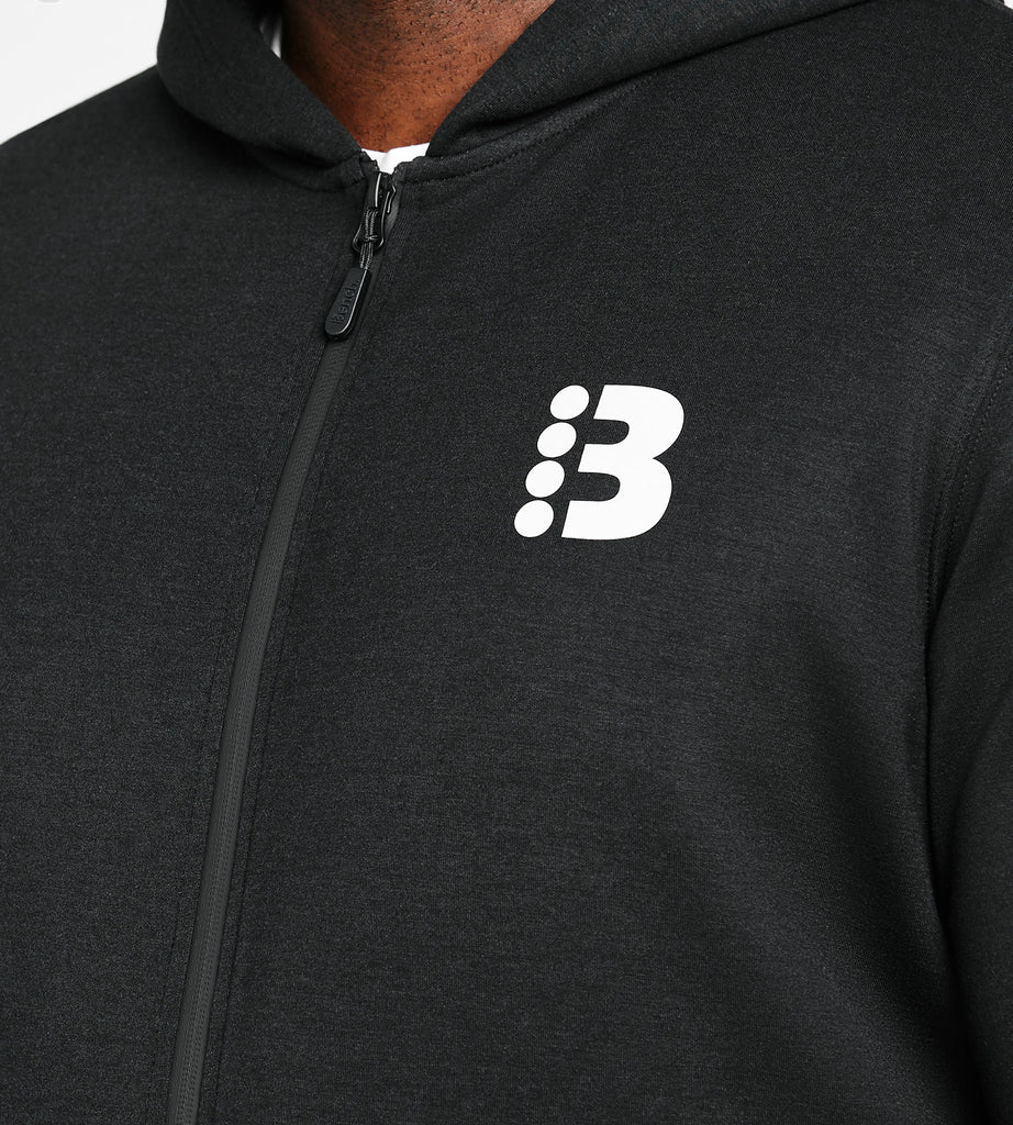 Soft-Tech Full-Zip Hoodie – George Richards Big & Tall