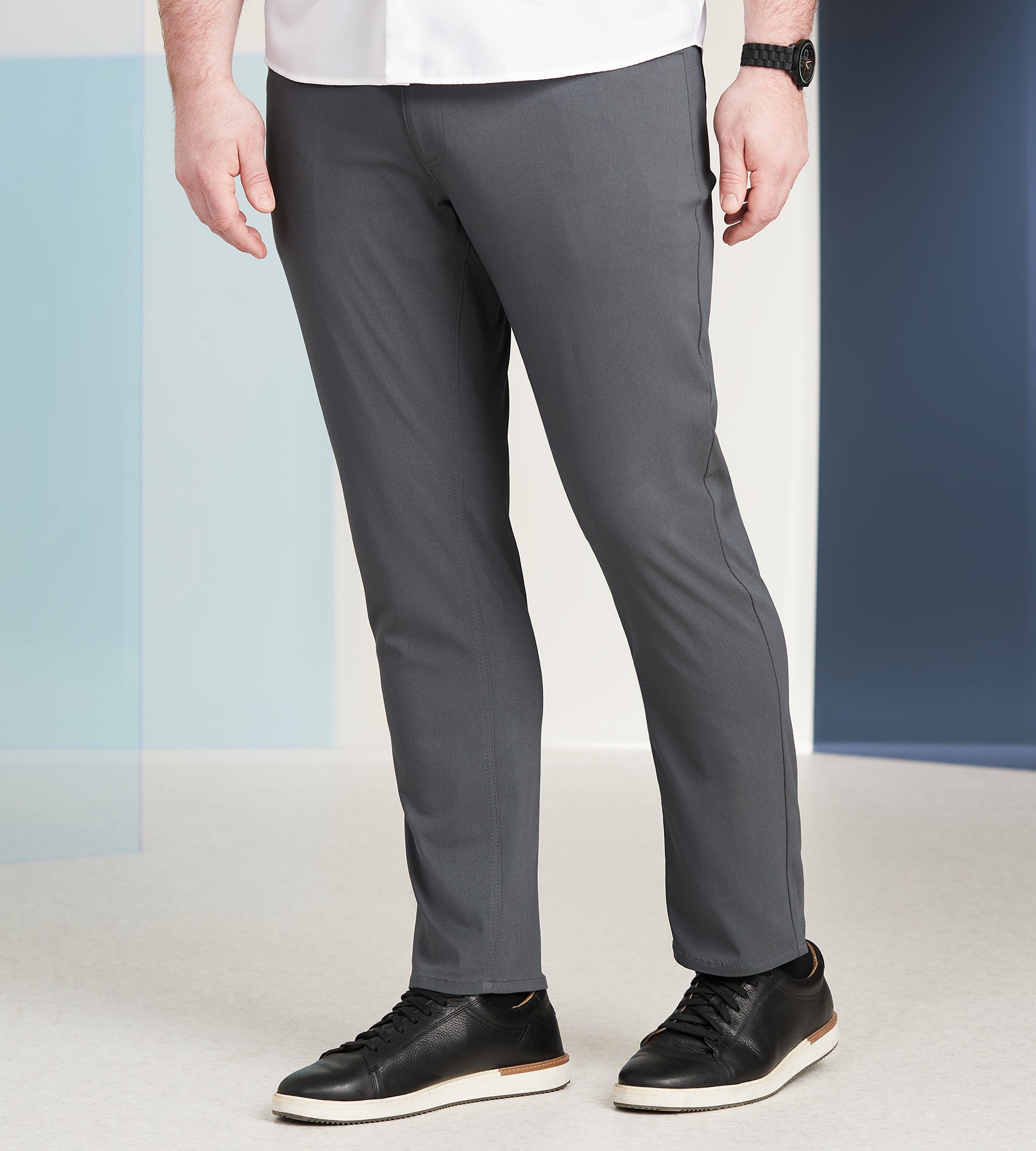 Five Pocket Stretch Twill Pants | Projek Raw | George Richards Big