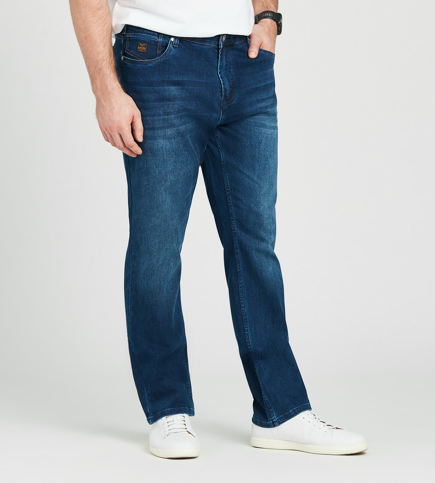 Straight Fit Jeans | Britches | George Richards Big & Tall Men's
