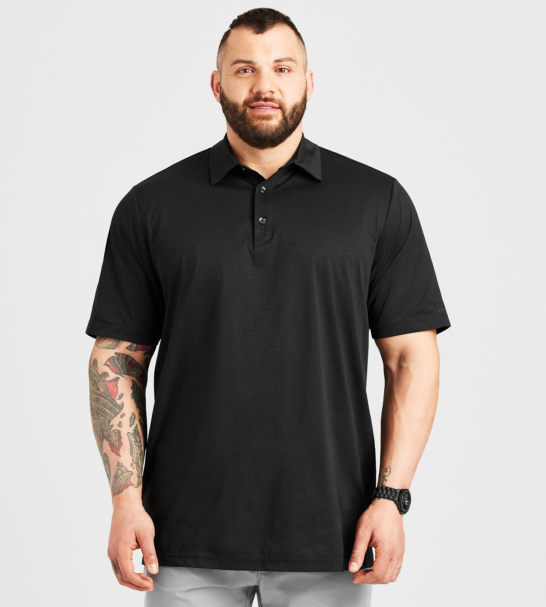 Stealth-Flex Active Polo – George Richards Big & Tall