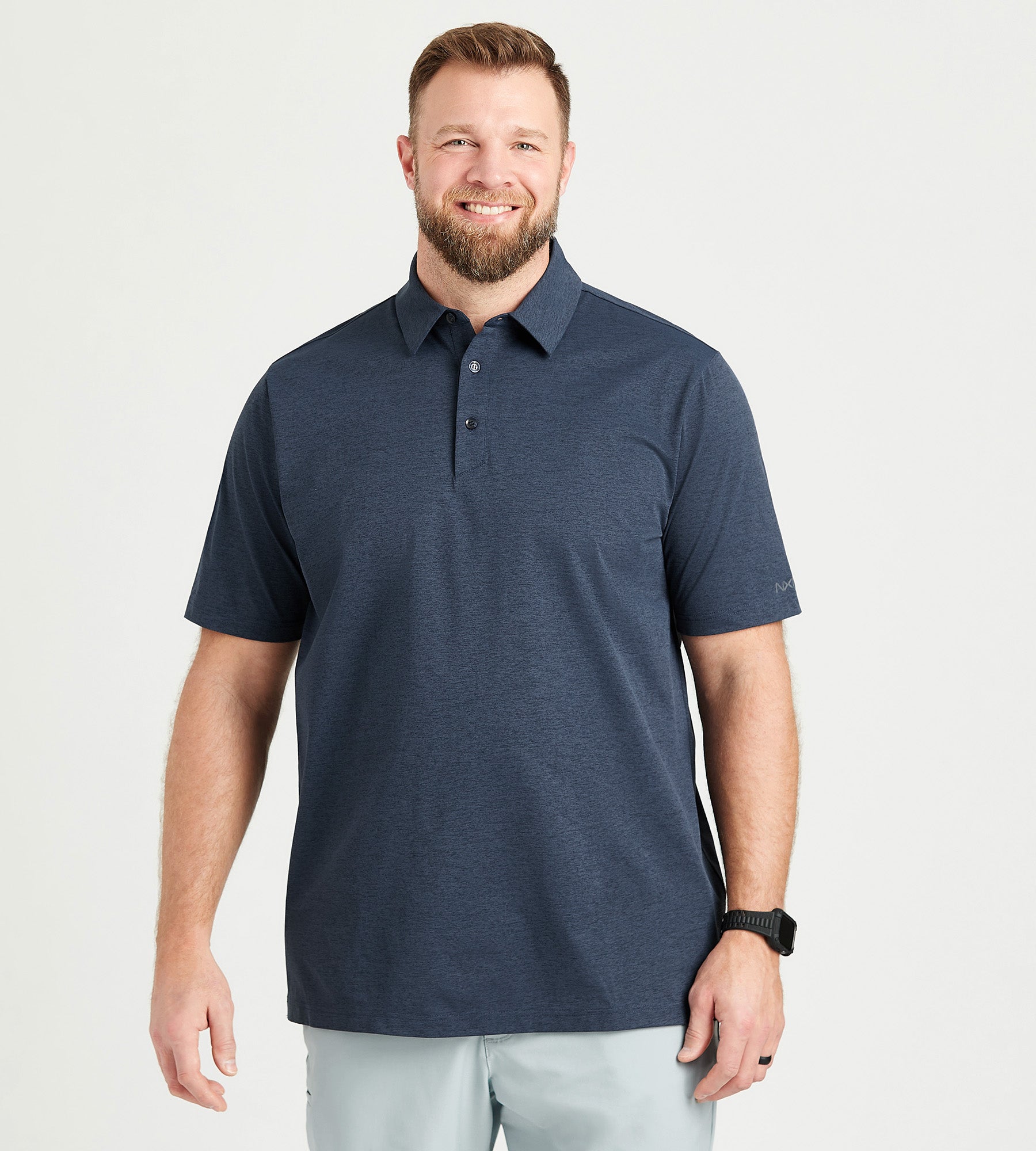 Stealth-Flex Active Polo – George Richards Big & Tall